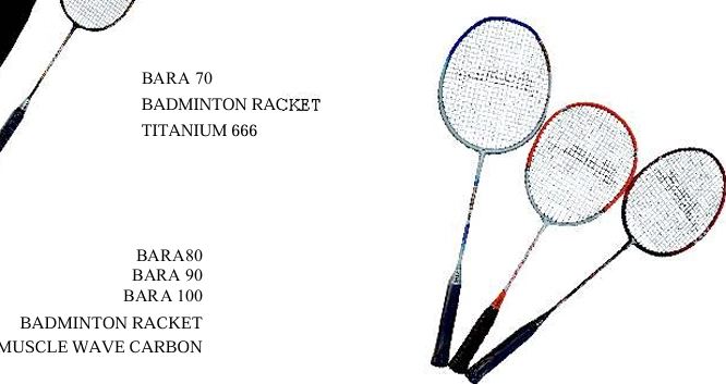 Badminton racket